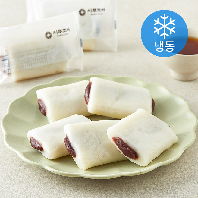 시루조아 굳지않는 흰 앙꼬절편 (냉동), 360g, 1개, 1개입