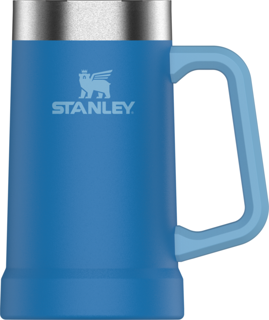 스탠리 어드벤쳐 빅 그립 비어 스테인, 아주르 블루, 709ml, 1개