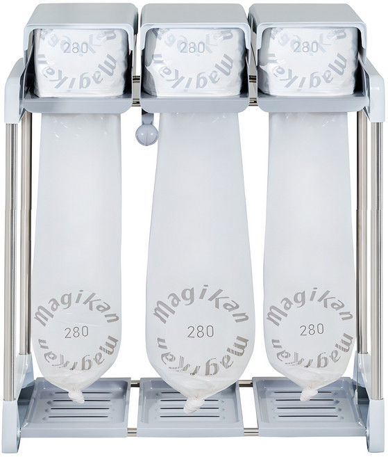 MAGIKAN Annively 家用分類垃圾桶, 白色