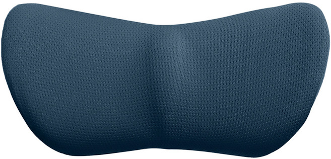 이지냅 메모리폼 등받이 요추 허리쿠션, 미드나잇네이비