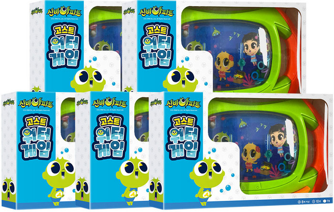 게임올로지 신비아파트 고스트 워터게임 5p, 혼합색상, 1개