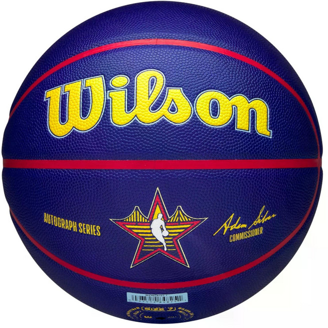 Wilson 2025 NBA All-Star 自動籃球, 1個, WZ4034101XB