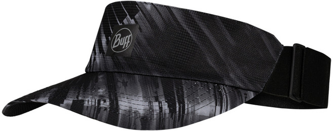 버프 고 바이저2 스포츠 모자, JARU BLACK, 1개