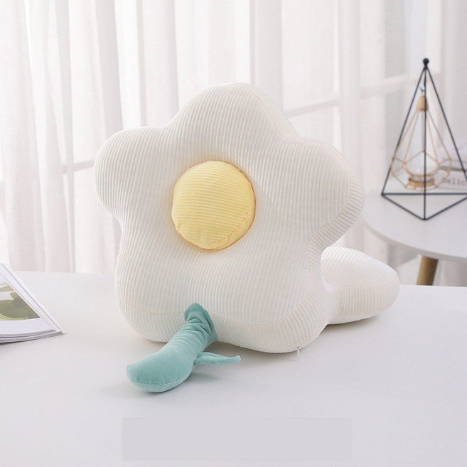 참리빙 엎드려 플라워 꿀잠 손목 팔꿈치 쿠션 H00309, 화이트