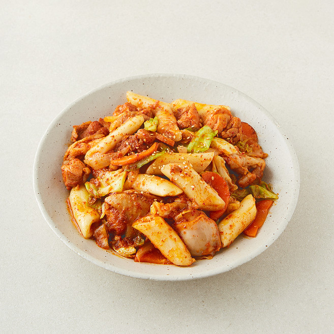 한강식품 강원도식 떡사리 닭갈비, 700g, 1개