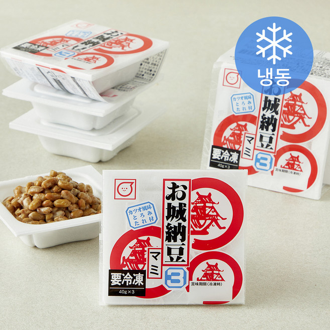 오시로낫또 (냉동), 45g, 3개, 3개입