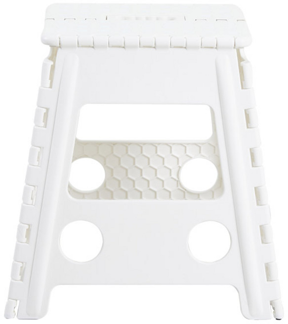 마켓플랜 휴대용 접이식 의자 L, 아이보리, 1개