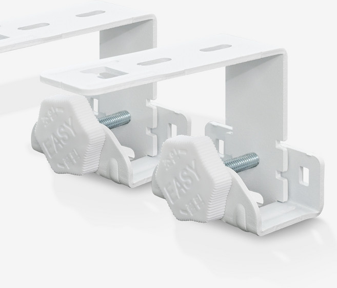 아라크네 블라인드 커튼 무타공 설치 올뉴 노노피스, 화이트, 2개