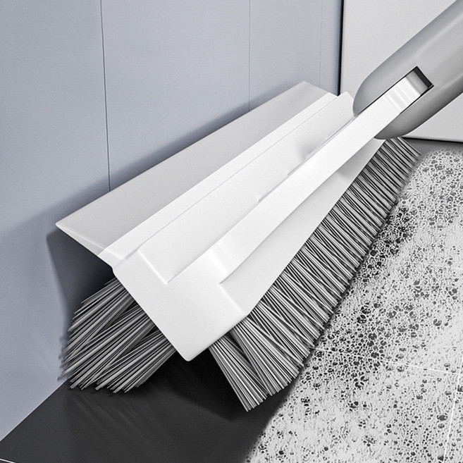 고씨네 3in1 멀티 V자 롱 스탠드 욕실 바닥 화장실 청소솔, 1개, 그레이