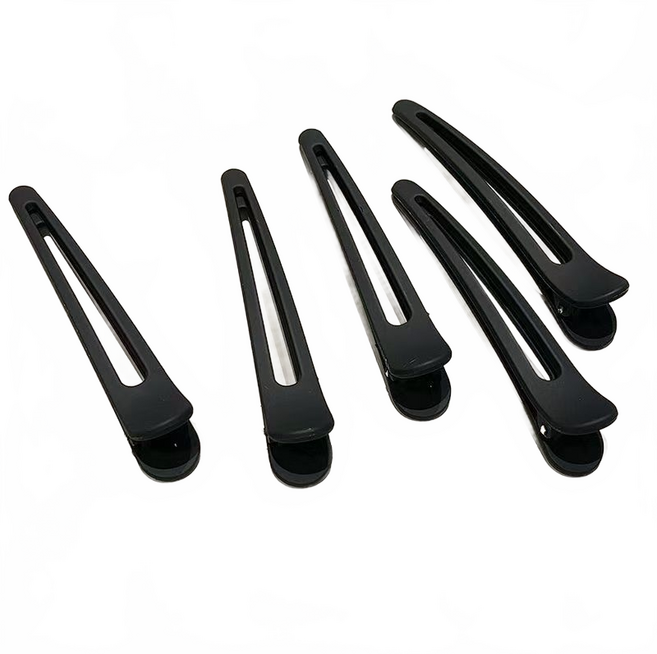 해브먼트 대형 오리부리 헤어 미용 집게핀 5p 세트