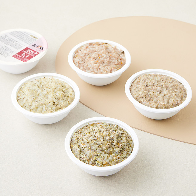 엘빈즈 슈퍼핏 후기 만10~13개월 한우미역두부리조또 180g + 한우오징어부추진밥 180g + 닭고기버섯영양진밥 180g + 대구완두콩진밥 180g 이유식 D세트, 1세트