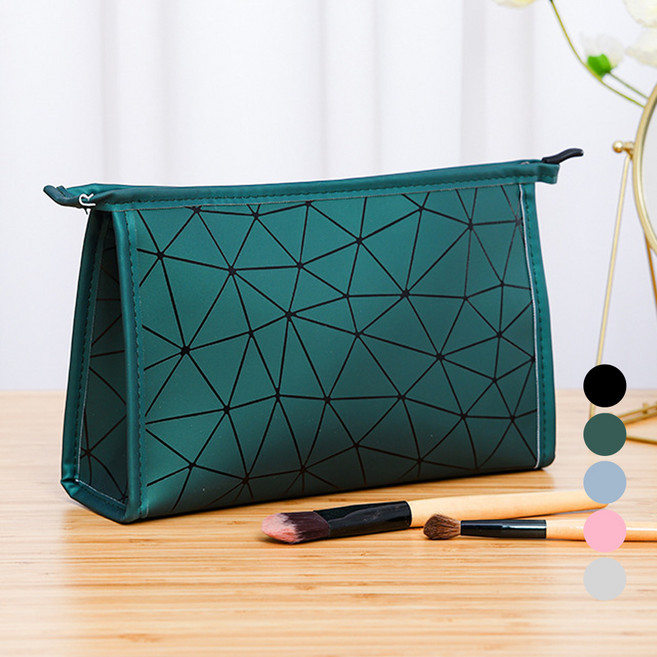 엘쏘 트라이앵글 사각 대용량 화장품 파우치
