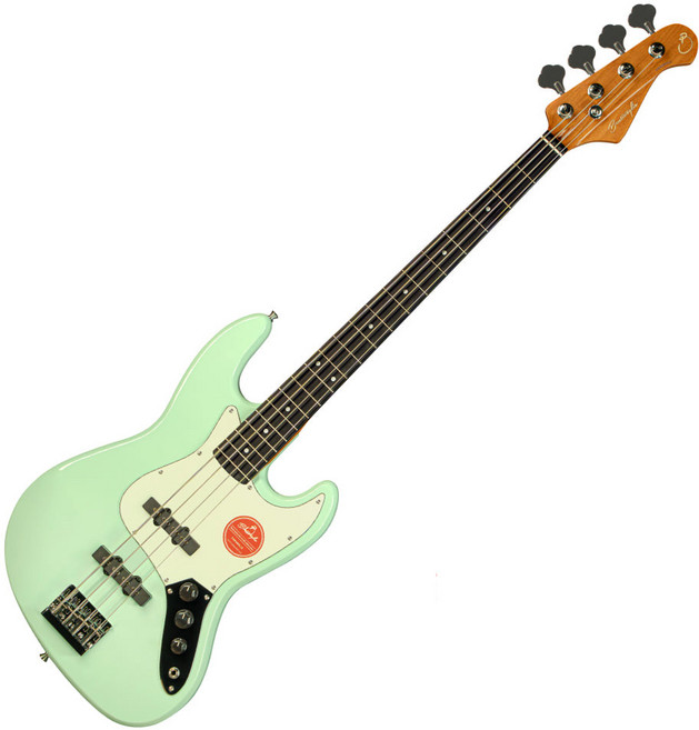 벤티볼리오 파라볼릭 입문용 베이스기타, J1W-LITE, 민트, 1개