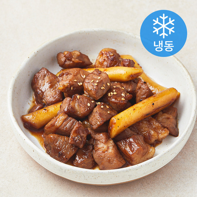 갈비아저씨 탱글 양념목살 105 (냉동), 300g, 1개