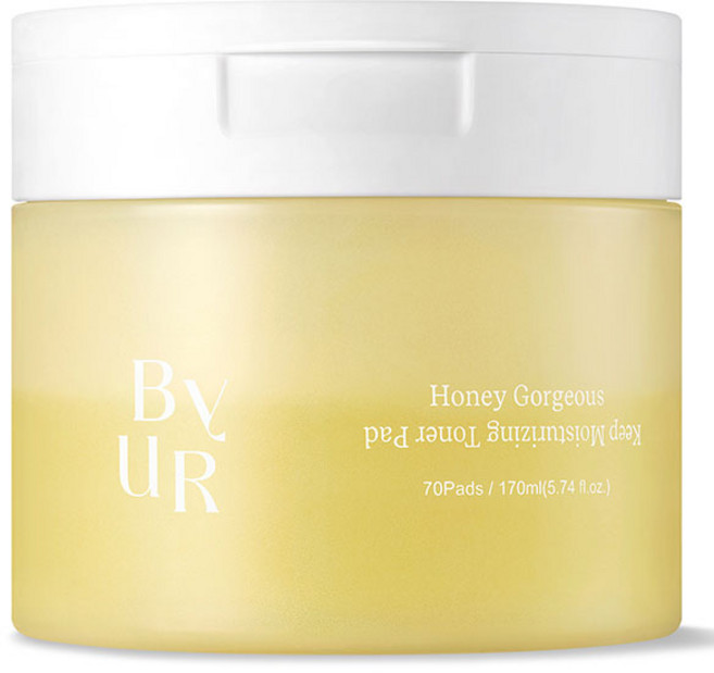 바이유어 허니고저스 킵모이스처라이징 토너패드, 1개, 70개입