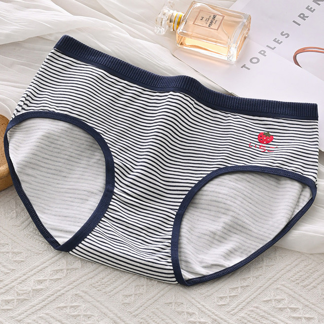 피어니스트 스트로베리 프린트 팬티 5p