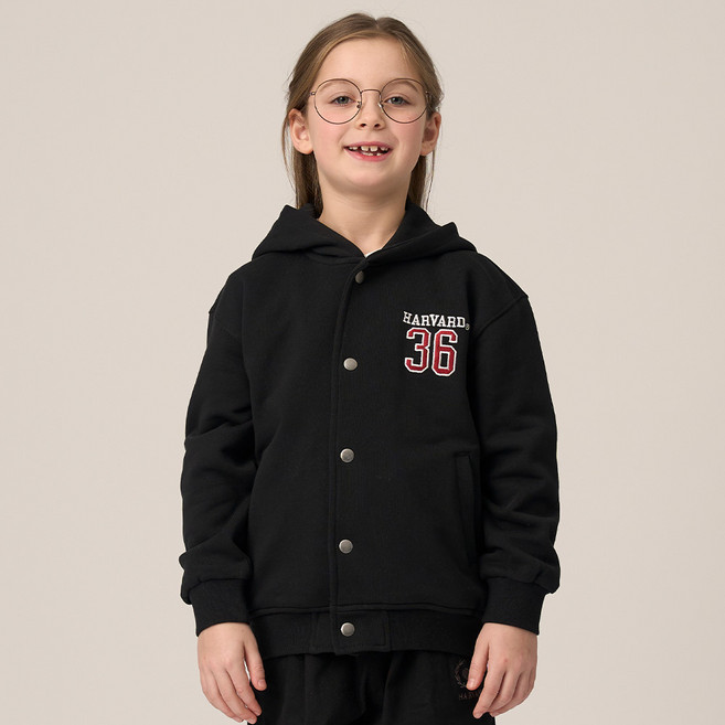 하버드키즈 아동용 스냅 후디 자켓 HJCTHZE14162