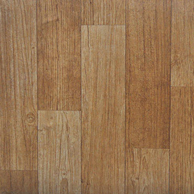 櫻桃木紋PVC地板 803, 棕色