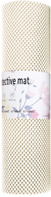 데이소이 잘라쓰는 미끄럼 방지 매트, A 아이보리, 1개