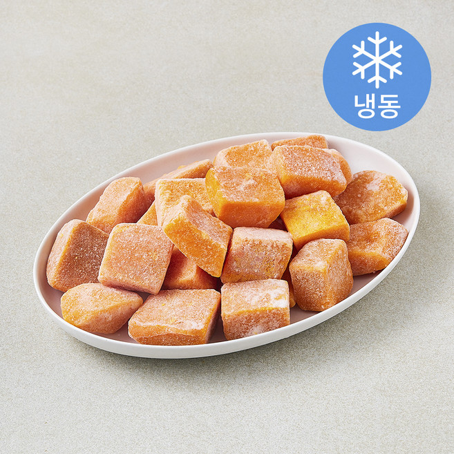 프로즌프레시 제주 자연이 정성껏 키워 찐 옛날호박 (냉동), 1개, 700g