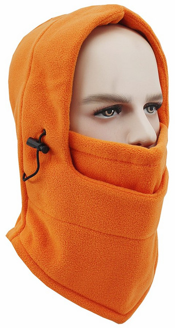 나야스타일 방한 바라클라마 보드 넥워머 DJRD-12-8, 오렌지, 1개