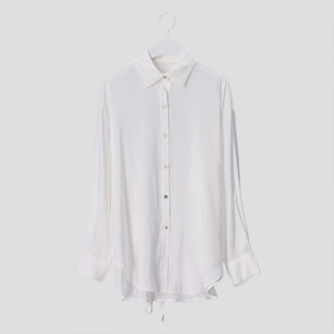 프렌치시크 여성용 통기성 라미네즈 텐셀 스트랩 블라우스