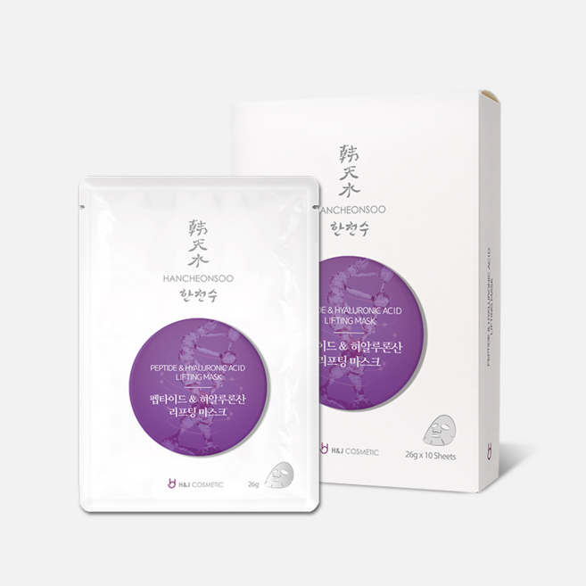 한천수 펩타이드 앤 히알루론산 리프팅 마스크팩, 1개입, 11개