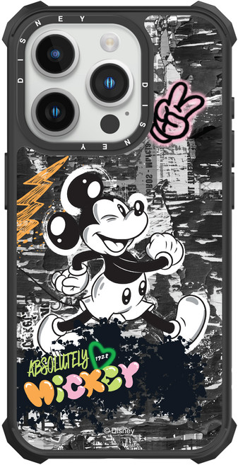디즈니 임팩트 미키 앤 프렌즈 레트로 키치 디자인 휴대폰 케이스