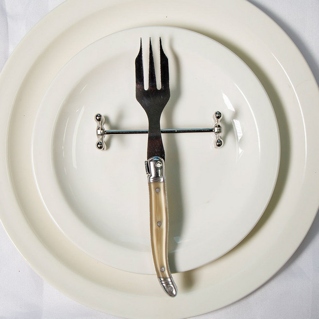 라귀올 장네론 케익포크 16.7cm, 샴페인골드, 1개