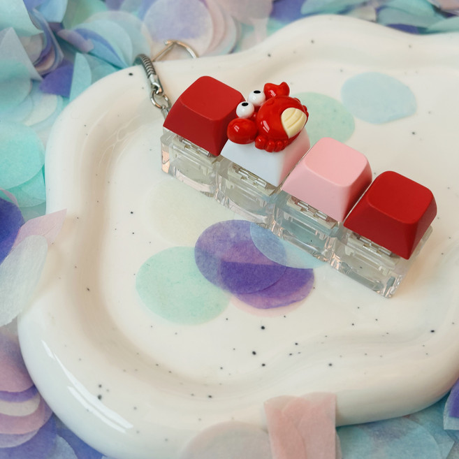 소리달 씨푸 수작업 바다친구들 키링 꽃게