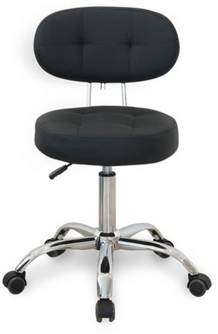 21C Trend 可調式背靠旋轉椅, 黑色