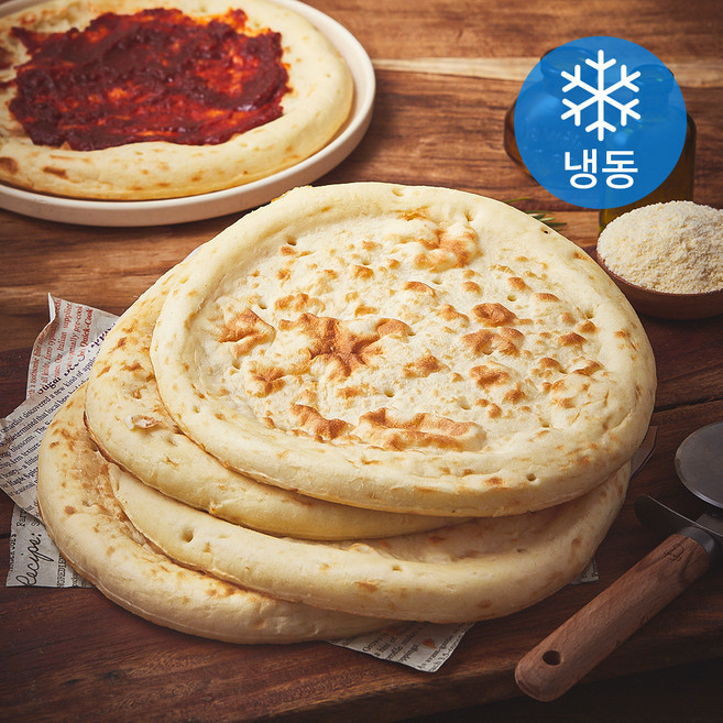 세미원 나폴리 스타일 프리미엄 피자 크러스트 750 (냉동), 127g, 1개, 5개입