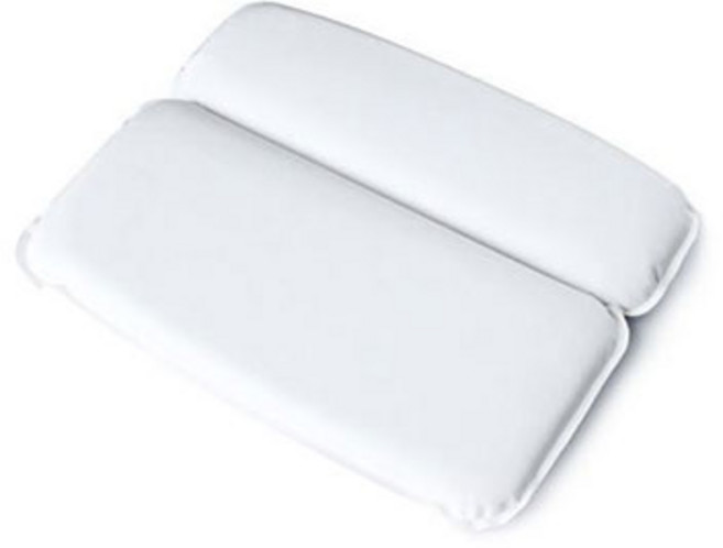 생활살림 쿠셔닝 욕조 베개, 1개, 화이트