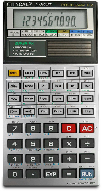 시티칼 공학용계산기, FX-3600PV, 1개