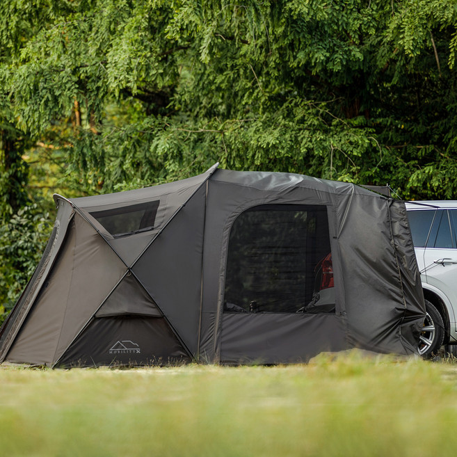 아이두젠 모빌리티 X 차박 도킹 쉘터 카텐트, 초코브라운, 4인용