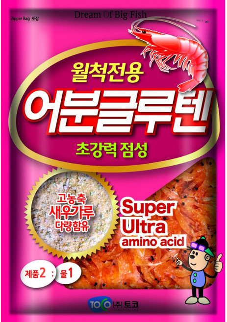 토코 어분글루텐 떡밥, 300g, 1개