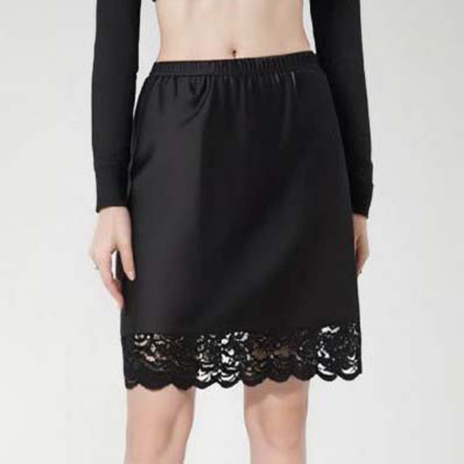 투이스타 레이스 미디 속치마 이너 스커트
