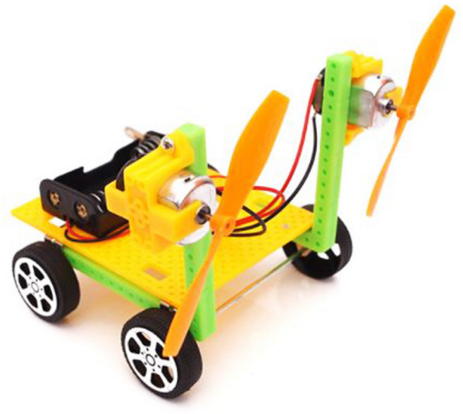 티처스 STEAM 트윈 프로펠러 풍력 자동차 과학실험키트 SC-10, 5세트