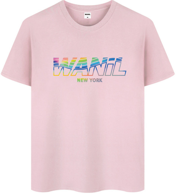 웨닐 홀로웨이브 반팔티 WED_0052