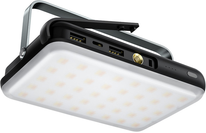 LUMAX LED 아웃도어 캠핑 랜턴, 블랙, 1개