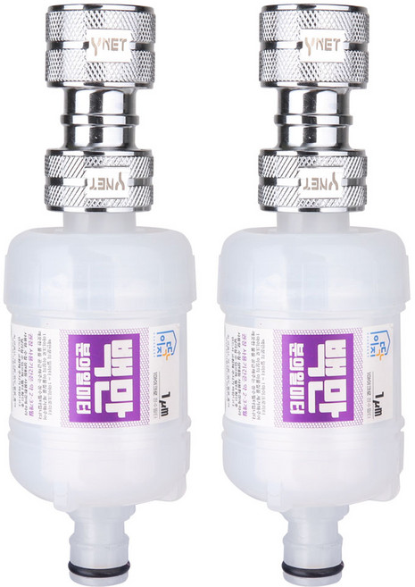 와이넷 스마트 세탁기 필터 냉온수용 세트, 1세트