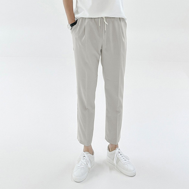 아도르클래식 남성용 어게인 썸머 9부 빅사이즈 밴딩 팬츠