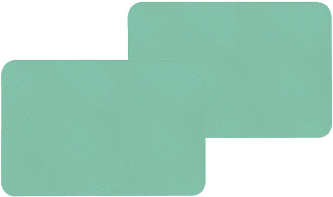 쏘컴퍼니 원터치 인조가죽 보수 스티커 2p, 크림민트(2RA6107), 2개
