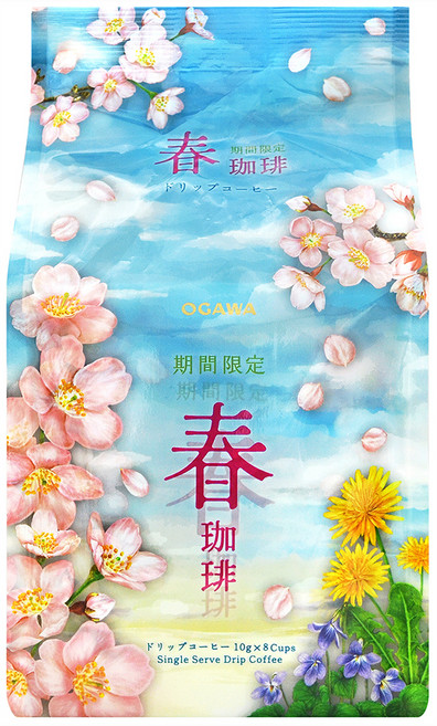 OGAWA 小川珈琲 濾掛式咖啡, 10g, 1套, 8個裝