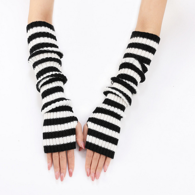 레인디어 여성용 팔토시 워머 니트 장갑