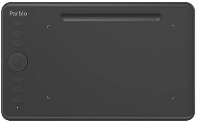 Parblo INTANGBO 數位板 S, INTANGBO S, 黑色的