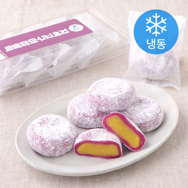청사초롱 자색고구마 찹쌀떡 (냉동), 60g, 5개입, 1개