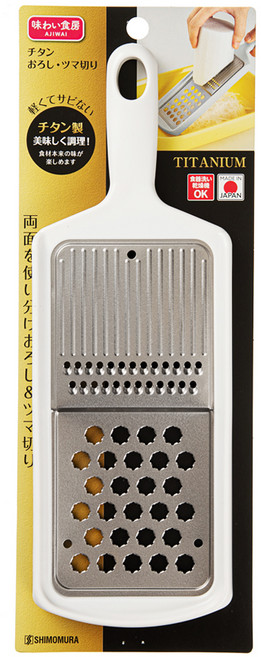 시모무라 티타늄 강판 무 당근 그라인더 채칼 ato-742, 혼합색상, 1개