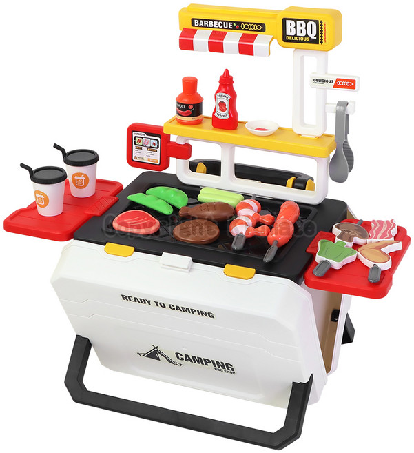 kidmate 孩子王 燒烤組合手提箱 668-157, 1套, 多色