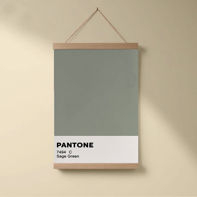 Baide 療癒綠色海報 斷路器箱配電箱遮擋掛畫, 綠色款 G